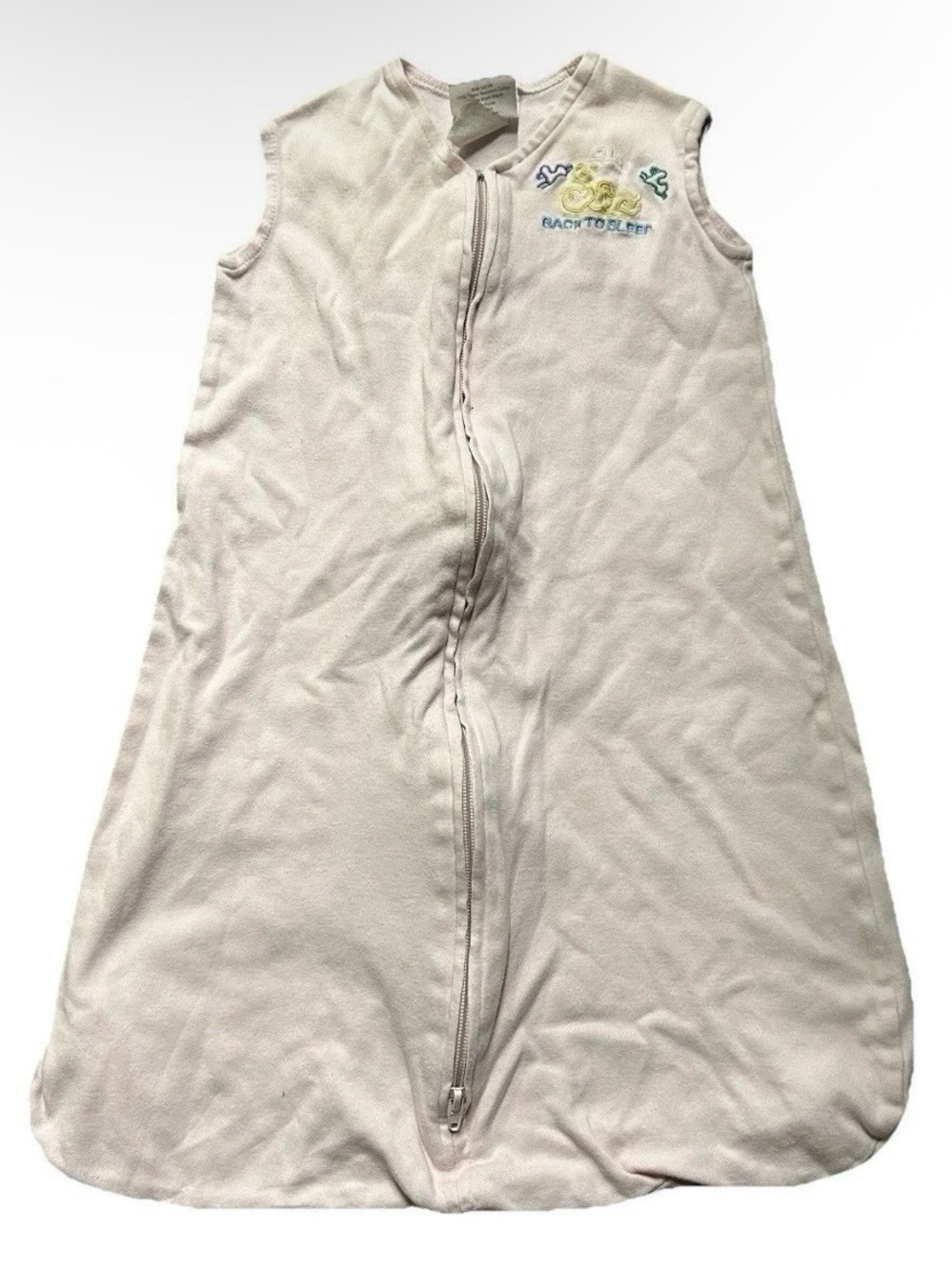 Halo Pink Baby Sleepsack Size 0-6 Months 2 Way Zipper